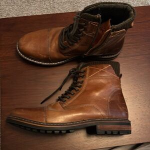 Mens Crevo leather boots.